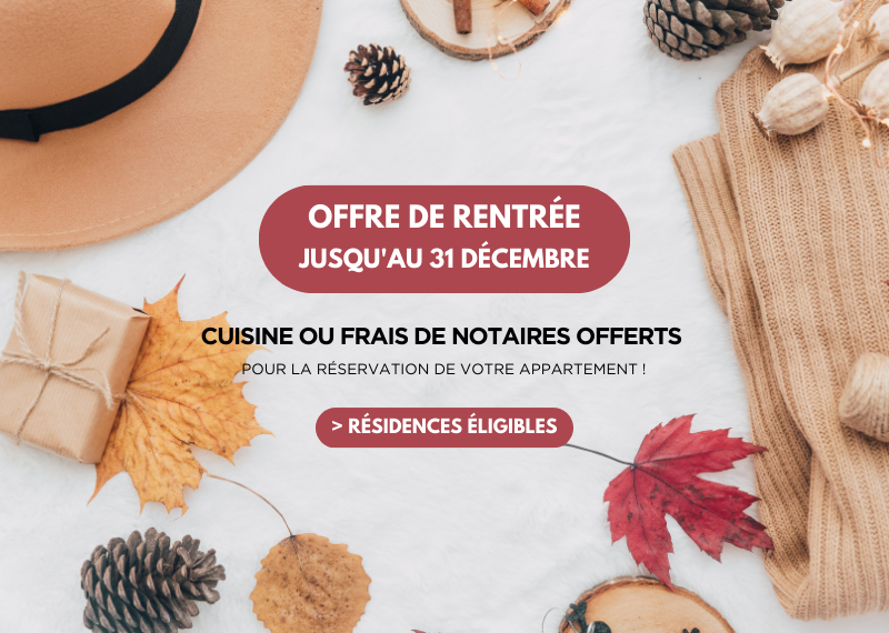 Pop-up offres de rentrée